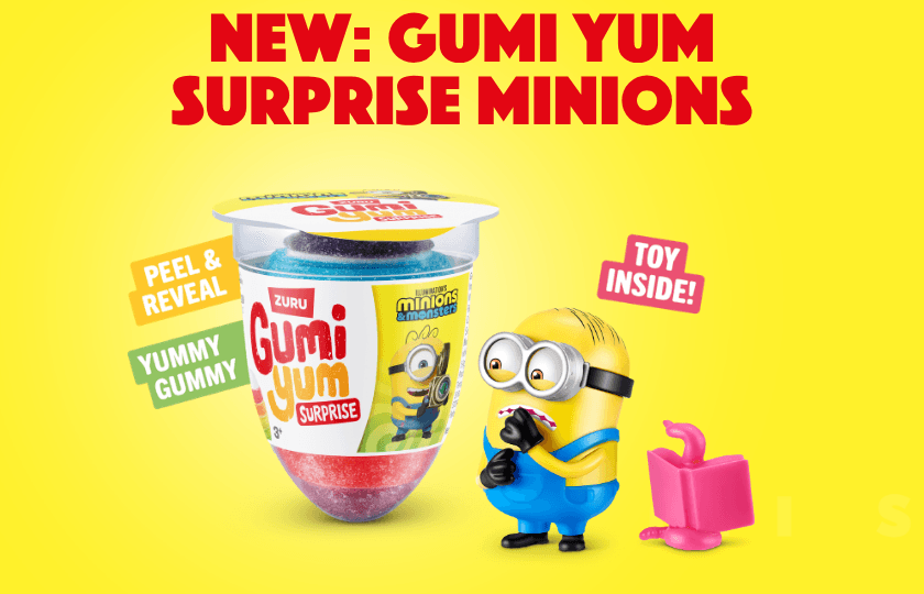 NEW GUmi Yum Surprise Minions (2)